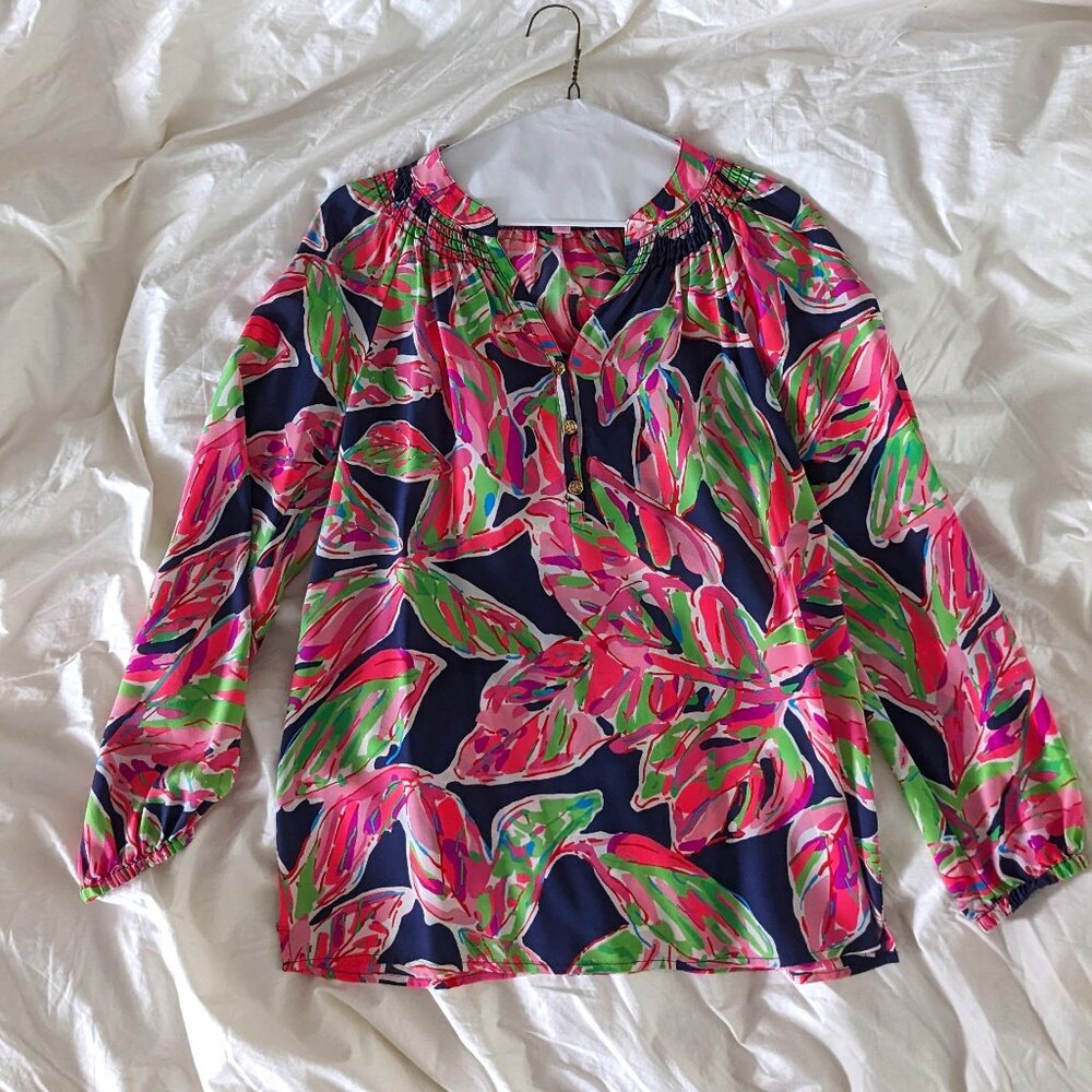 100% Silk Elsa blouse